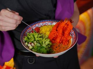 Crevettes au curcuma pendant la grossesse : recette et conseils